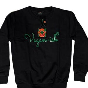Unisex adult Medium, Vegan-ish sweatshirt, new with tags